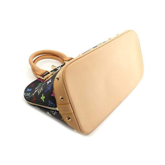 Louis Vuitton Alma PM Multicolor Monogram Handbag black - Picture 4 of 10